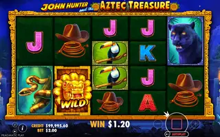John Hunter and the Aztec Treasure – Winning spin