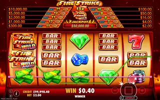 Fire Strike – Winning spin