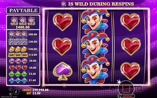 Triple Jokers – Feature in play