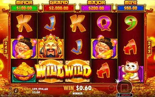 Caishen’s Cash – Winning spin