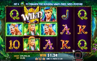 Wild Pixies – Feature in play