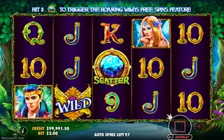 Wild Pixies – Feature in play