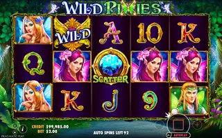 Wild Pixies – Feature in play