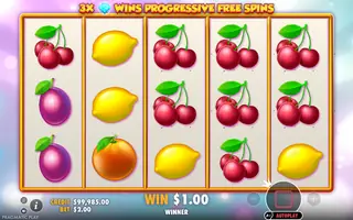 Extra Juicy – Winning spin