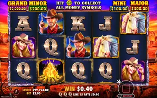 Mustang Gold – Winning spin