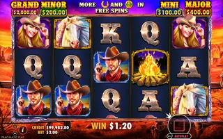 Mustang Gold – Winning spin