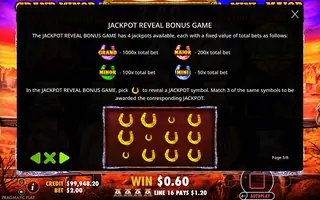 Mustang Gold – Game rules