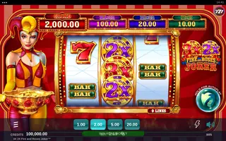 3x 2x Fire and Roses Joker – Base game