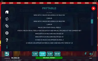 3x 2x Fire and Roses Joker – Game rules