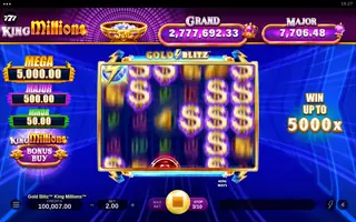 Gold Blitz King Millions – Winning spin