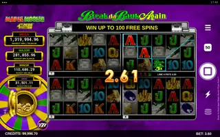 Break Da Bank Again Maple Moolah 4Tune Reels – Winning spin