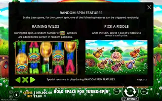 Leprechaun Song – Game rules