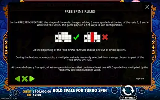 5 Lions – Game rules