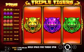 Triple Tigers – Base game