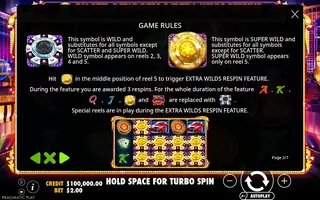 Vegas Nights – Game rules