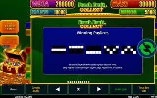 Fresh Fruit Deluxe Collect – Game rules