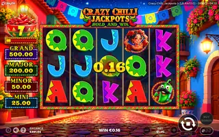 Crazy Chilli Jackpots – Winning spin