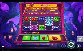 Scary Cherry 7s – Feature in play