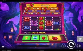 Scary Cherry 7s – Feature in play