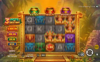 3 Pots of Destiny – Feature in play