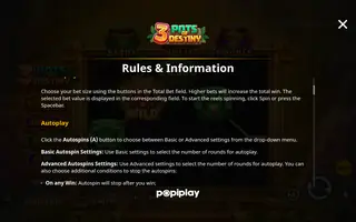 3 Pots of Destiny – Game rules