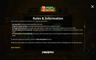 3 Pots of Destiny – Game rules