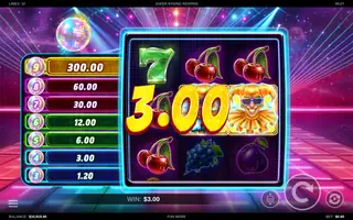 Joker Raving Respins – Winning spin