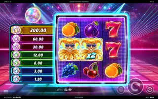 Joker Raving Respins – Winning spin