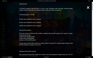 3 Haunted Cauldrons Hold and Win – Game rules