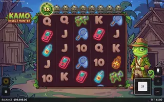 Kamo Insect Hunter – Feature in play