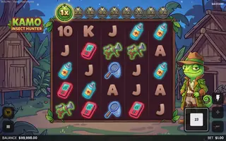 Kamo Insect Hunter – Feature in play