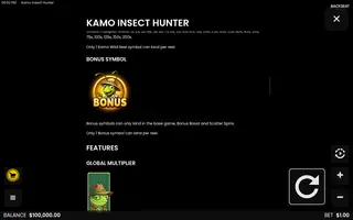 Kamo Insect Hunter – Game rules