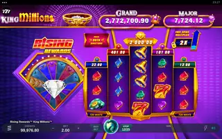 Rising Rewards King Millions – Base game