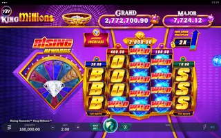 Rising Rewards King Millions – Base game