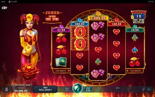 Fire and Roses Joker – Free spins