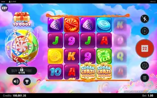Sugar Craze Bonanza – Feature in play