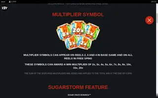 Sugar Craze Bonanza – Game rules