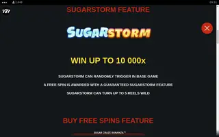 Sugar Craze Bonanza – Game rules
