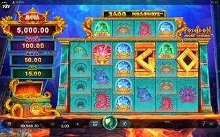 Ancient Fortunes Poseidon MEGAWAYS – Base game
