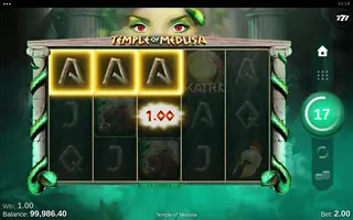 Temple of Medusa – Winning spin