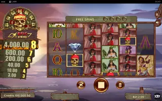 8 Golden Skulls of Holly Roger MEGAWAYS – Free spins