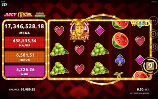 Juicy Joker Mega Moolah – Base game