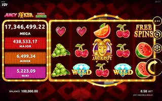 Juicy Joker Mega Moolah – Base game