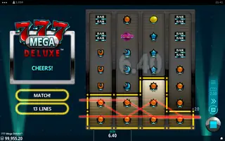 777 Mega Deluxe – Winning spin