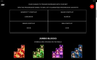Sisters of Oz WOWPOT! – Game rules