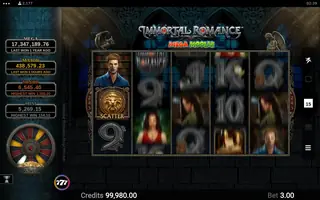 Immortal Romance Mega Moolah – Winning spin