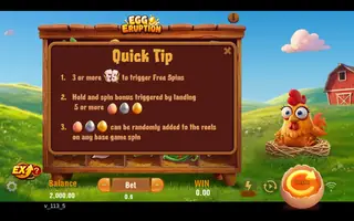 Egg Eruption – Game rules
