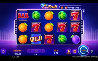 Hot Rush Fruit – Base game