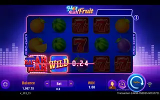 Hot Rush Fruit – Winning spin