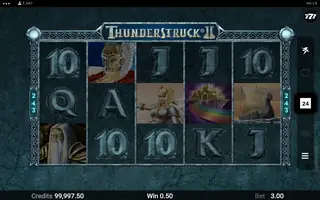 Thunderstruck II Remastered – Winning spin